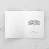 Elegant zurse Afstuderen roze glitter gepersonalis Kaart (Binnen)