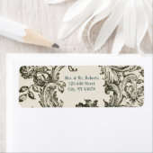 elegant zwaait lily floral peace bruiloft etiket (Insitu)