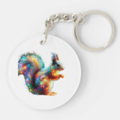 Elegant zwaan - Grace and Beauty Sleutelhanger (Achterkant)