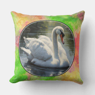 Elegant Zwaan Sierkussen