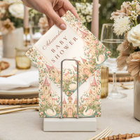 Elegant Zwanenprinses Kasteel Baby Shower