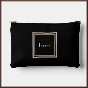 Elegant zwart art deco etui
