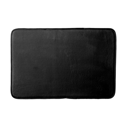 Elegant Zwart Badmat (Voorkant)