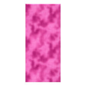 Elegant zwart en faux hot roze Folie rack Kaart (Achterkant)