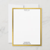 Elegant zwart en goud ballonnen feest bedankkaart (Voorkant)