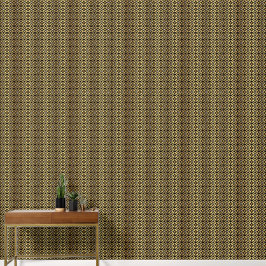 Elegant zwart en goud geometrisch patroon behang