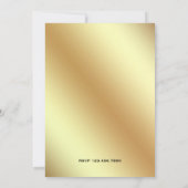 Elegant Zwart en Goud Nautisch Kompas Verjaardag Kaart (Achterkant)