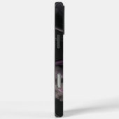 Elegant zwart en Paarse abstract ontwerp Case-Mate iPhone Case (Achterkant / Rechts)