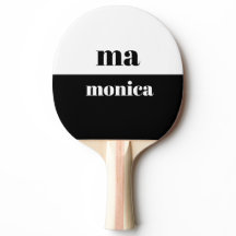 Elegant zwart en wit script monogram initiaal