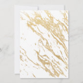 Elegant Zwart Goud Aangepaste Foto 50e Verjaardag Kaart (Achterkant)