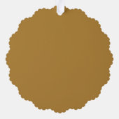 Elegant Zwart Goud Custom Bedrijf Kerstmis Ornament Kaart (Achterkant)