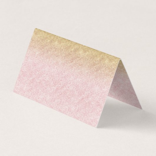 Elegant zwart goud en blauw eenvoudig confetti des visitekaartje (Achterkant)