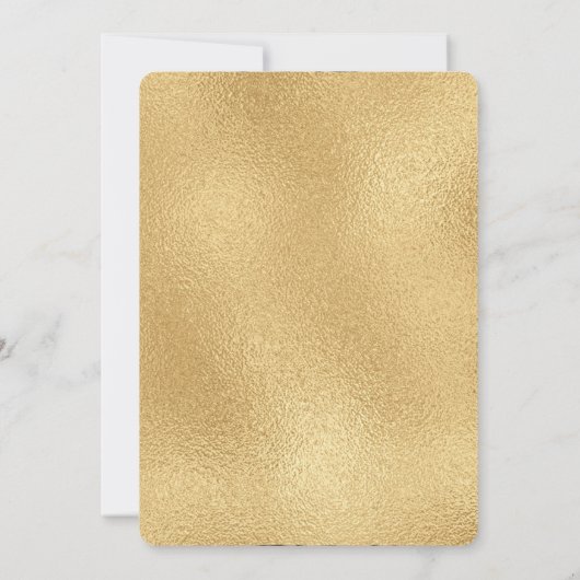 Elegant zwart goud geometrische 2025 Graduation Pa Kaart (Achterkant)