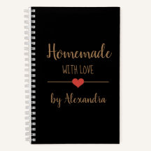 Elegant zwart goud Homemade met liefdesrecept