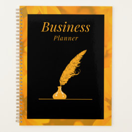 Elegant zwart goud planner