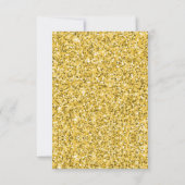 Elegant zwart goud vlinders verjaardagsfeestje bedankkaart (Achterkant)