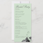 Elegant Zwart Goud Waterverf Vis Bruiloft (Achterkant)