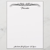 Elegant zwart/grijs papier voor sierdoeleinden (Voorkant)