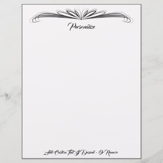 Elegant zwart/grijs papier voor sierdoeleinden (Voorkant)