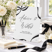 Elegant Zwart Lint Parel Bruidsfeest Advies