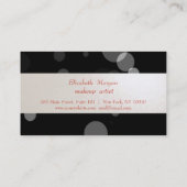 Elegant Zwart, Lipstick Loyalty Card (Achterkant)