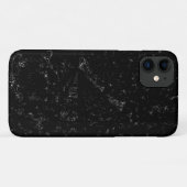 Elegant Zwart Marmer Case-Mate iPhone Case (Achterkant (horizontaal))