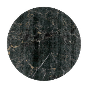 Elegant zwart marmer: getextureerde achtergrond snijplank