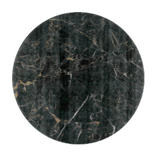Elegant zwart marmer: getextureerde achtergrond snijplank
