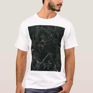 Elegant zwart marmer: getextureerde achtergrond t-shirt