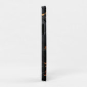 Elegant zwart marmer met gouden aders moderne kuns Case-Mate iPhone case (Achterkant/rechts)