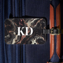 Elegant zwart marmer Modern & stijlvol reizen