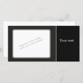 Elegant zwart ontwerp (Voorkant / Achterkant)