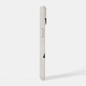 Elegant zwart Roos gotische bloementelefoonhoesje iPhone 15 Case (Rechterkant)