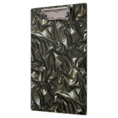 Elegant zwart satijnen look klembord (Links)