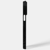 Elegant zwart stenen marmerpatroon Case-Mate iPhone case (Achterkant / Rechts)