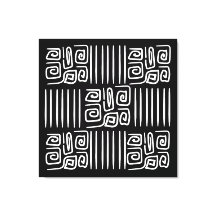 Elegant zwart-wit abstract patroon