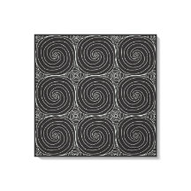 Elegant zwart-wit abstract patroon