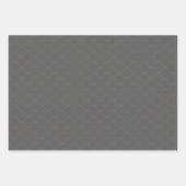 Elegant Zwart Wit Art Nouveau  Bloemen Inpakpapier Vel (Voorkant 3)