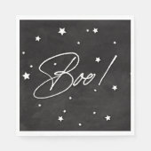 Elegant zwart/wit boek! Halloweenfeest Servet (Voorkant)