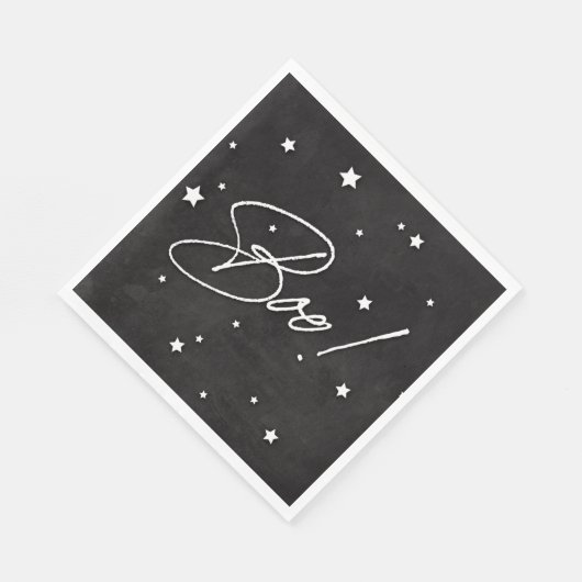 Elegant zwart/wit boek! Halloweenfeest Servet (Hoek)