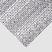 Elegant zwart wit driehoekig geometrisch patroon tissuepapier (Detail)