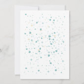 Elegant Zwart-wit Eenvoudig Kerstfeest Kaart (Achterkant)