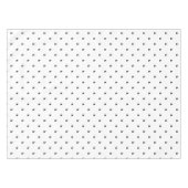 Elegant zwart wit geometrisch patroon | driehoeken tafelkleed (Voorkant (Horizontaal))