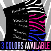 Elegant zwart wit haar en schoonheid visitekaartje