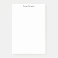 Elegant Zwart & Wit Handschrift Professioneel