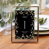 Elegant zwart-wit kaart