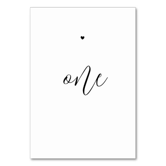 Elegant zwart-wit minimalistisch script bruiloft kaart (Voorkant)