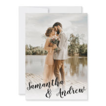 Elegant zwart-wit minimalistische fotobruiloft