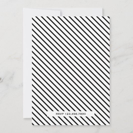 Elegant Zwart-Wit Nautisch Kompas Verjaardag Kaart (Achterkant)