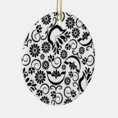 Elegant zwart-wit Ornament (Rechts)